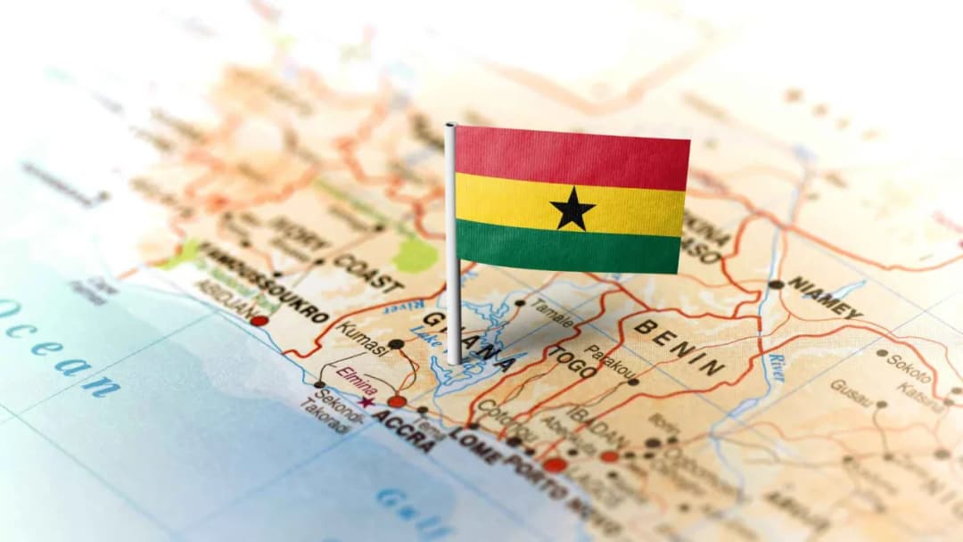 Ghana gdzie leży? Odkryj jej położenie w Afryce i sąsiedztwo