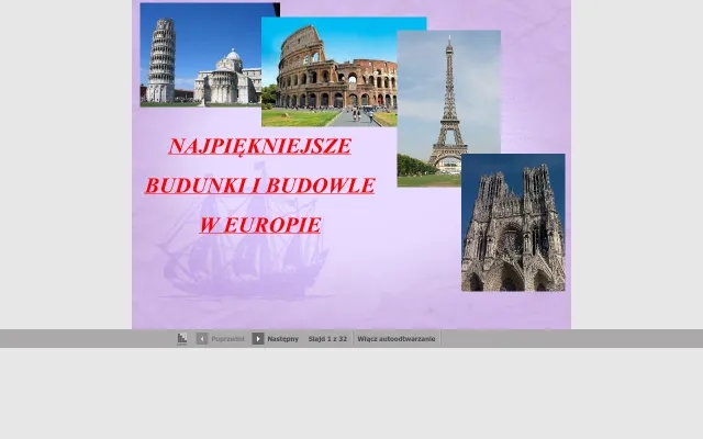 Najpiękniejsze miejsca w Europie – prezentacja pełna inspiracji i piękna